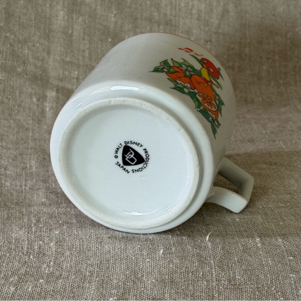 vintage 70s Disney Orange Bird coffee mug - Picture 7 of 8